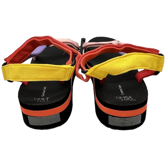 Time and Tru Platform Nature Sandal Multi Color 11 43 Arch Support - Picture 5 of 12